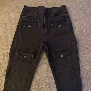 Fashion Nova High Rise Black Jeans